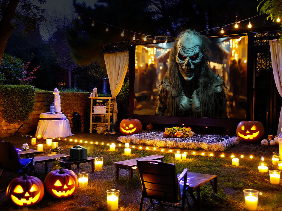 Creative Ways to Use a Projector for Halloween Decorations