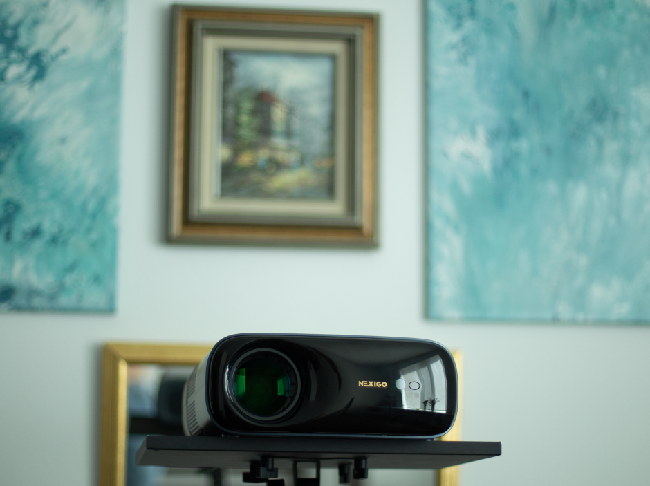 How to Build a Gallery Wall the Easy Way with a Projector
