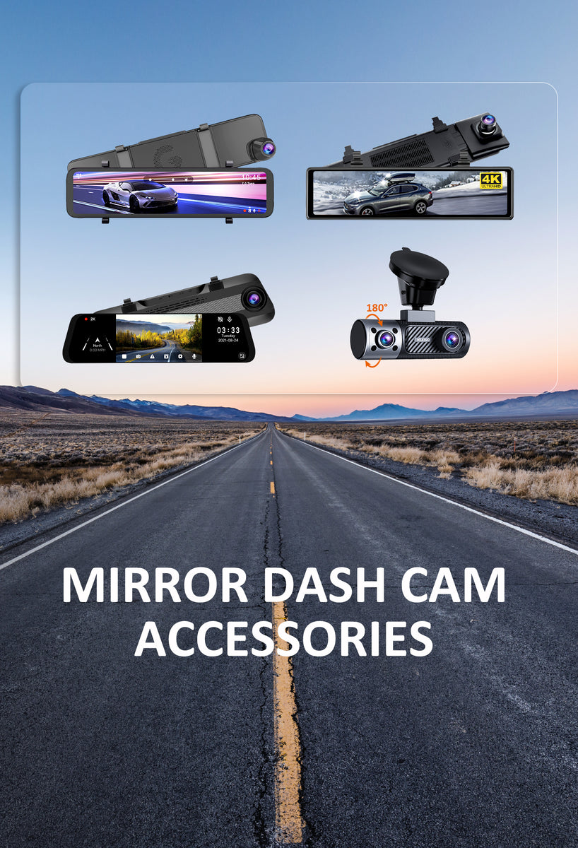アクセサリー MIRROR DASH CAMERA Dash Cam Accessories for NexiGo D80/D81/D90/D621