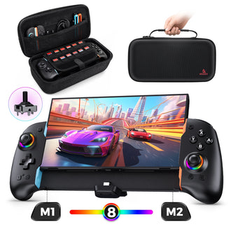 NexiGo Gripcon Controller with HDMI & RGB Indicators for Switch 2
