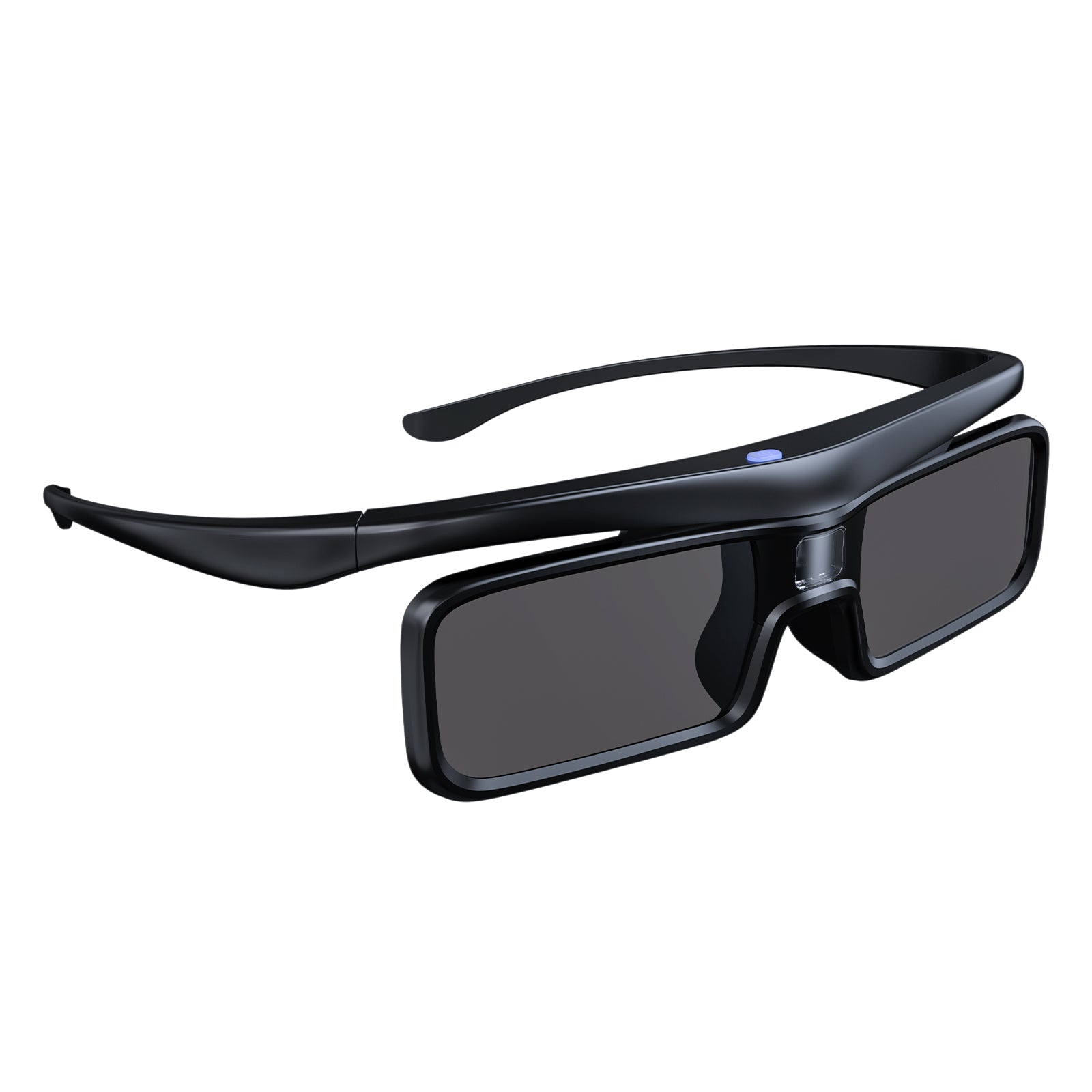 a 3D glasses on a white background.