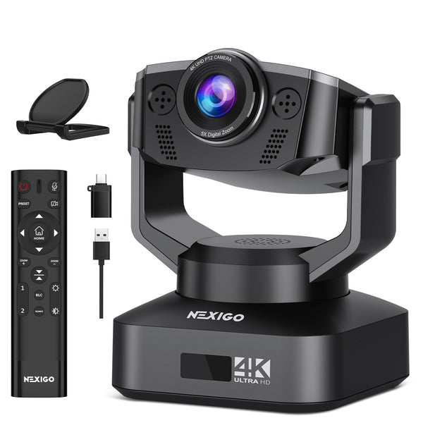 NexiGo N990 4K PTZ Webcam | NexiGo
