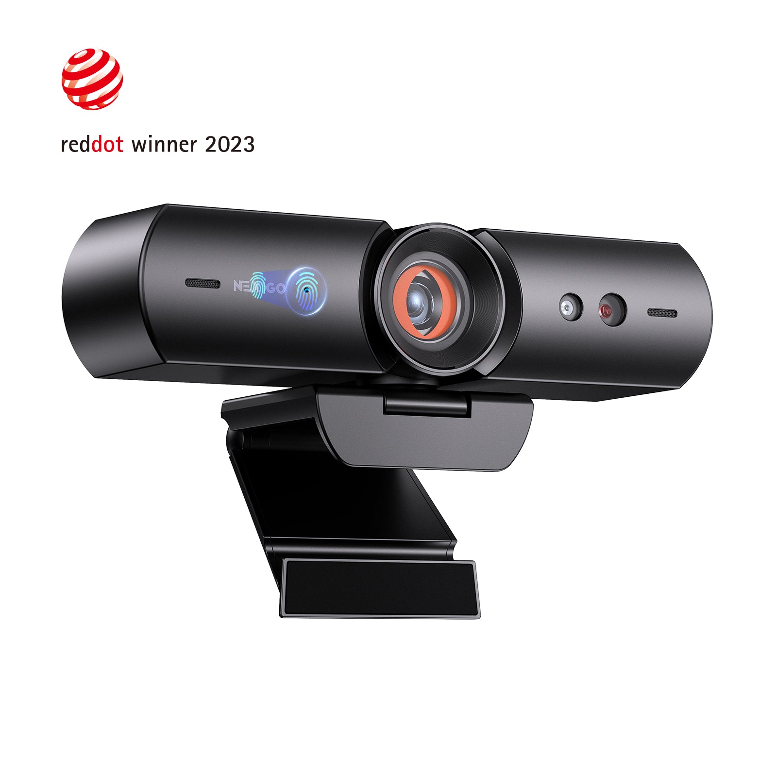 1 black NexiGo HelloCam, the reddot winner 2023.