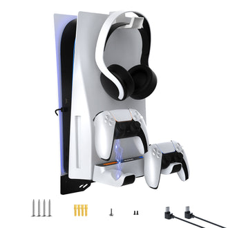 NexiGo PS5 Wall Mount Kit with Charging Station consumerelectronics - NexiGo