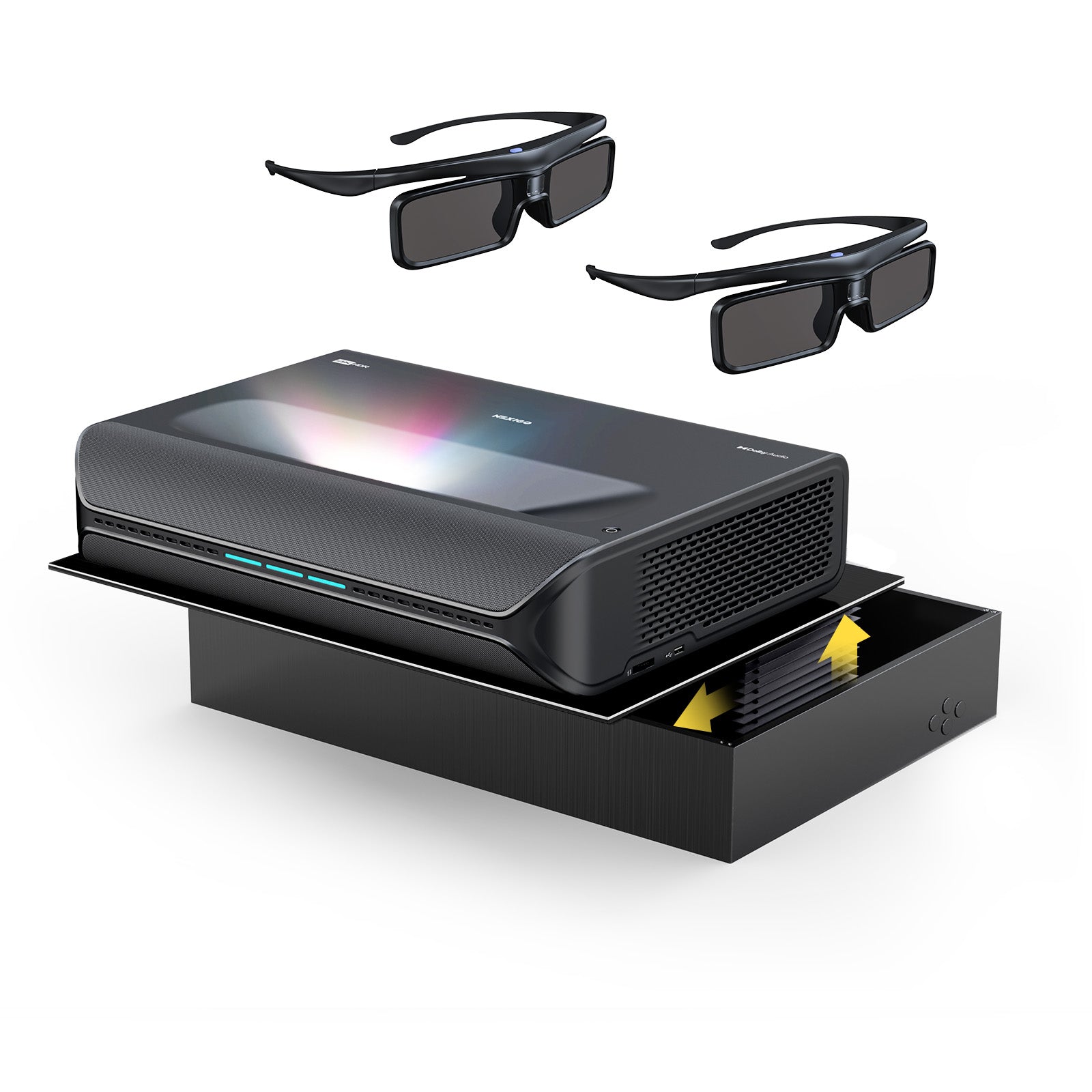 NexiGo Aurora Pro MKII UST Tri-Color Laser Projector consumerelectronics - NexiGo