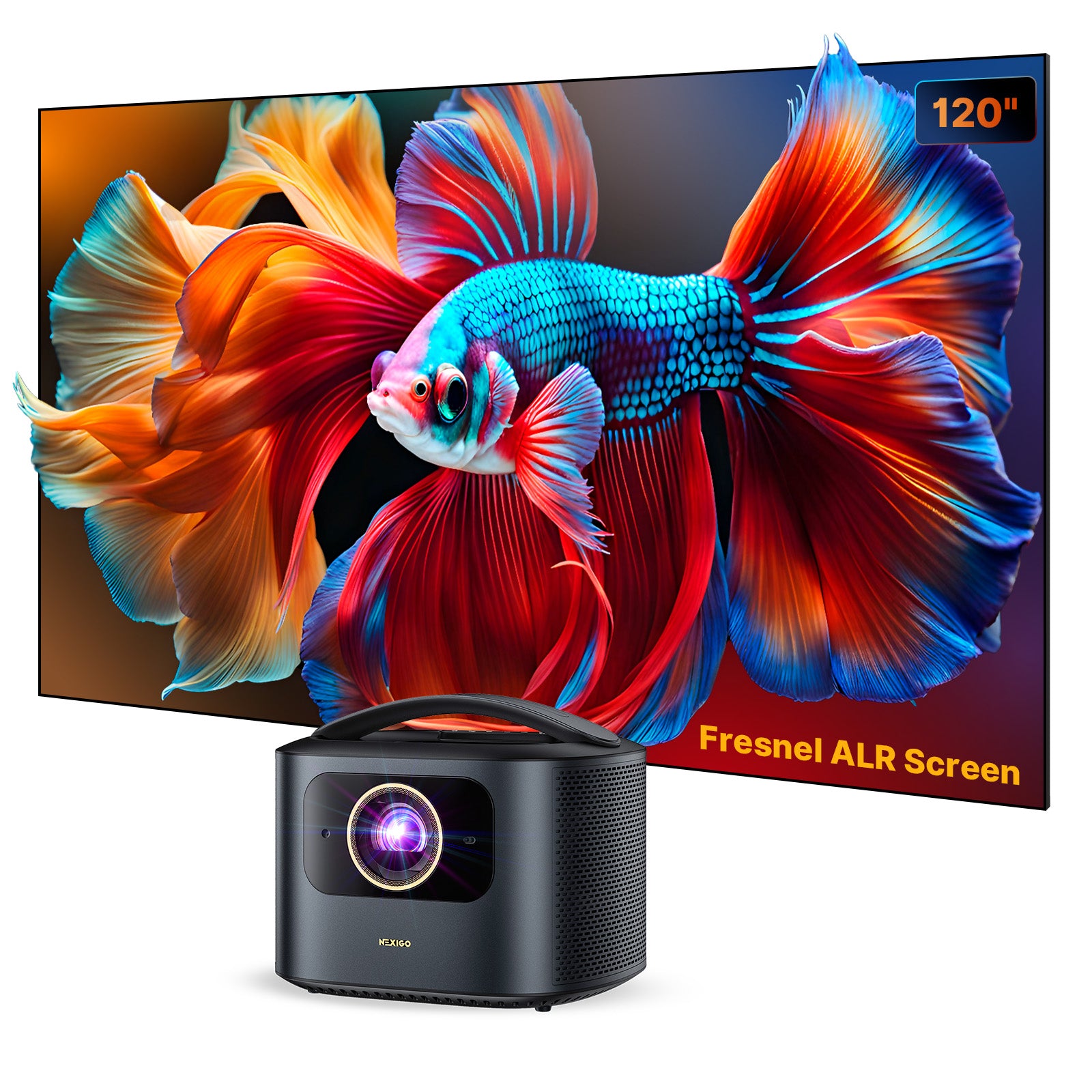 NexiGo TriVision Ultra 4K Tri-LED-Laser Projector