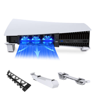 NexiGo PS5/PS5 Slim Horizontal Stand with Cooling Fan consumerelectronics - NexiGo
