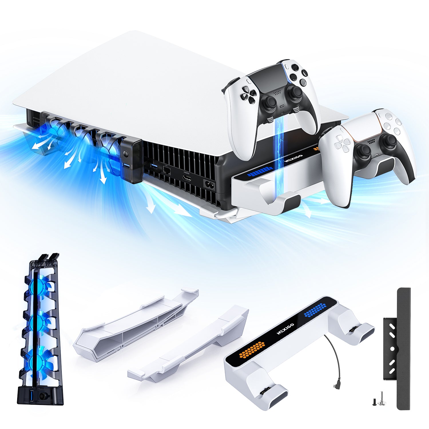 Console Ps5 Korea PlayStation Console (Slim) Glacier White KOODOO