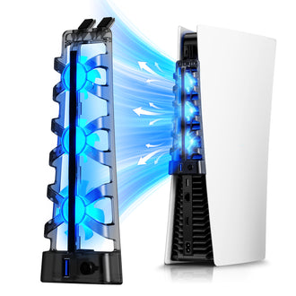 NexiGo PS5 Slim Cooling Fan with Adjustable Speed & USB 3.0 Port consumerelectronics - NexiGo