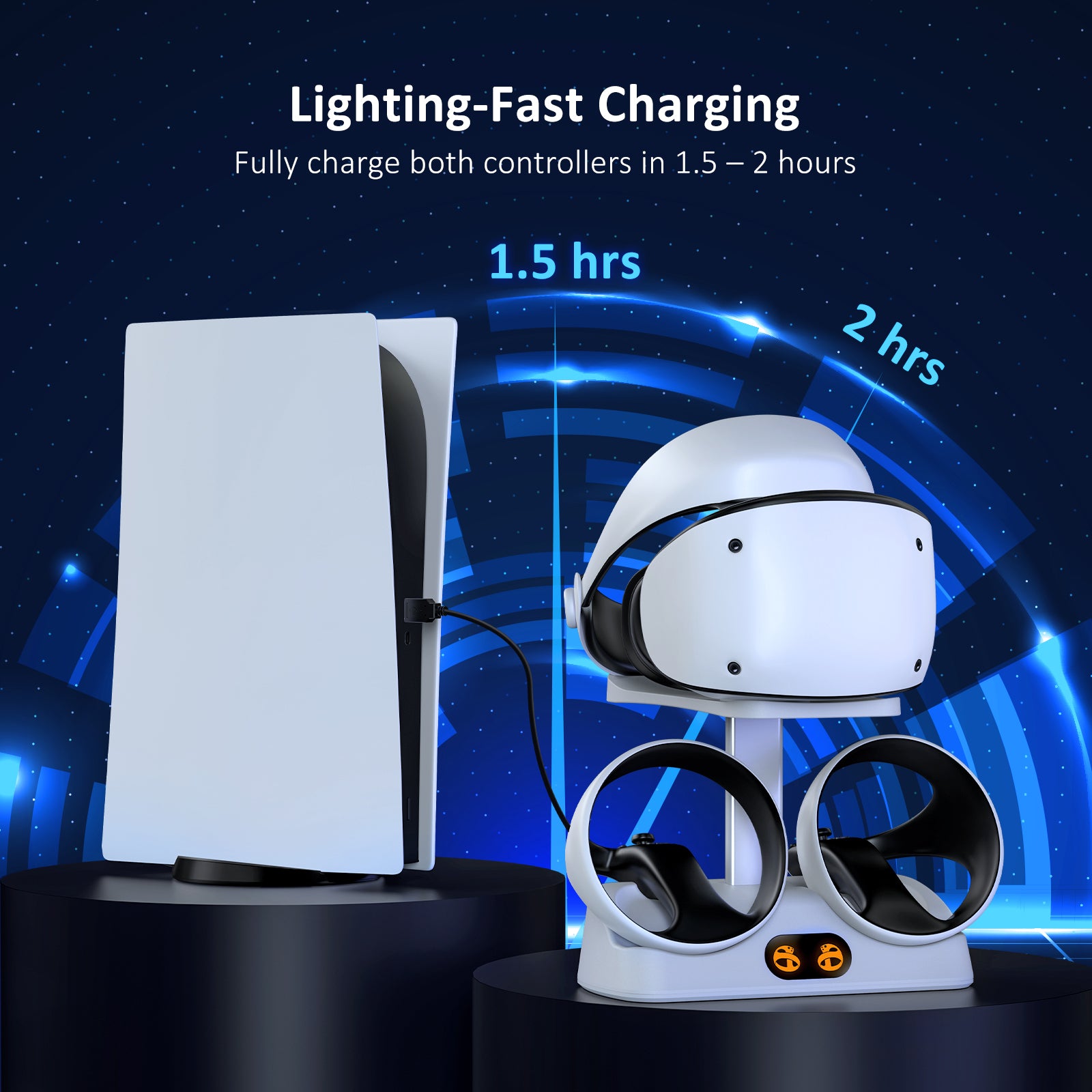 NexiGo Controller Charging Station - Thumbnail 2