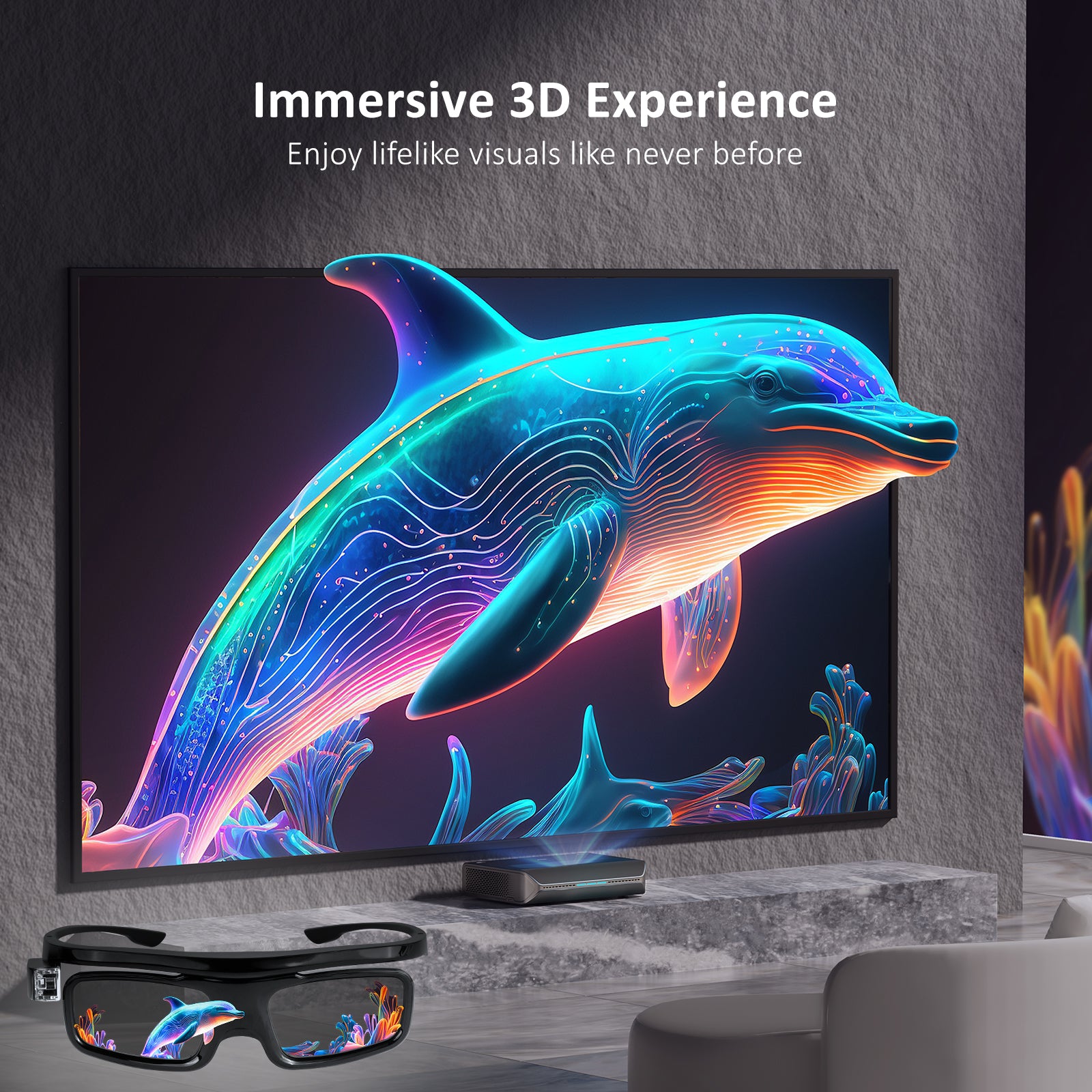 NexiGo 3D Glasses - Thumbnail 4