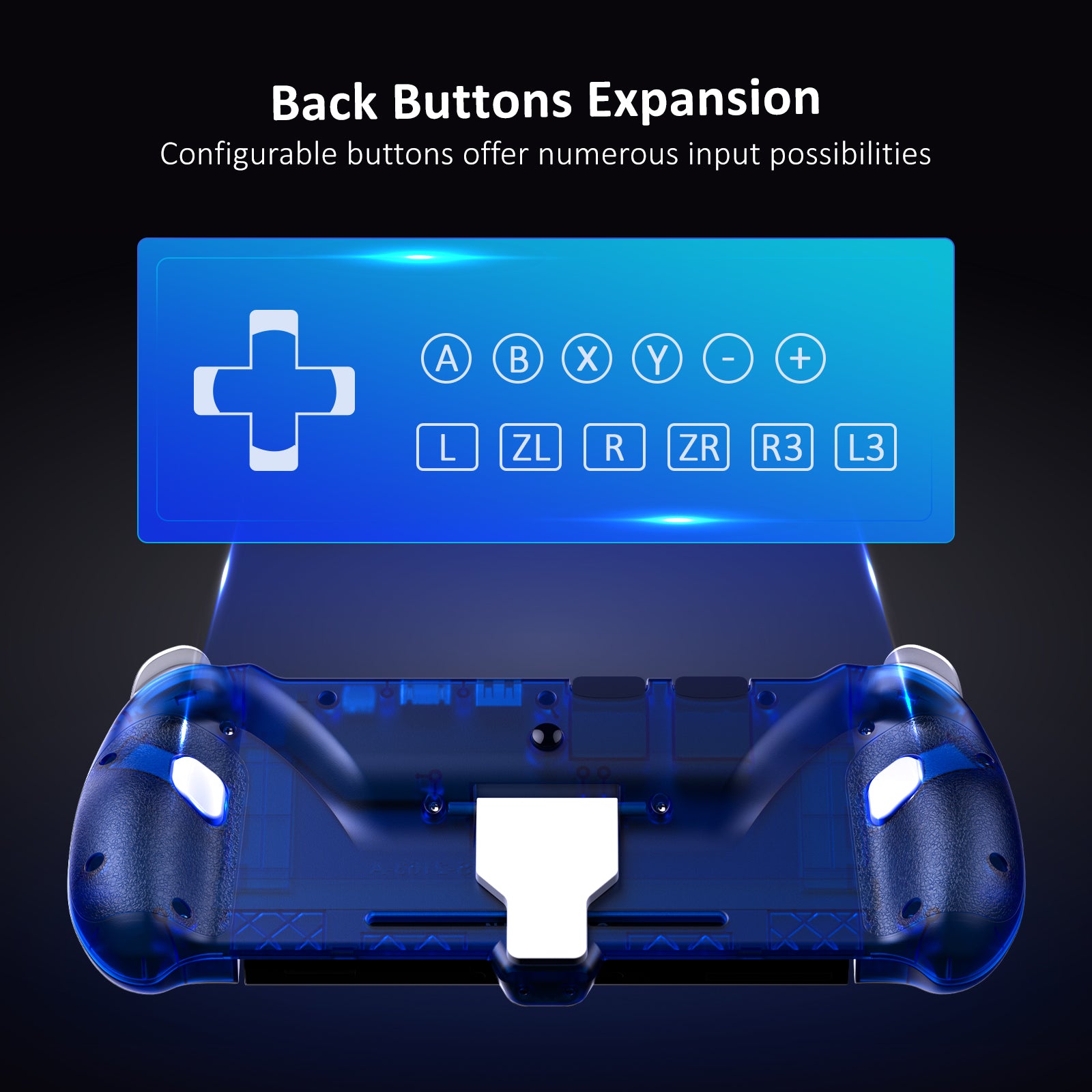 NexiGo Hall Effect Gripcon (No Drift, No Deadzone) with HDMI & Kickstand for Nintendo Switch/Switch OLED videogamesaccessories - NexiGo