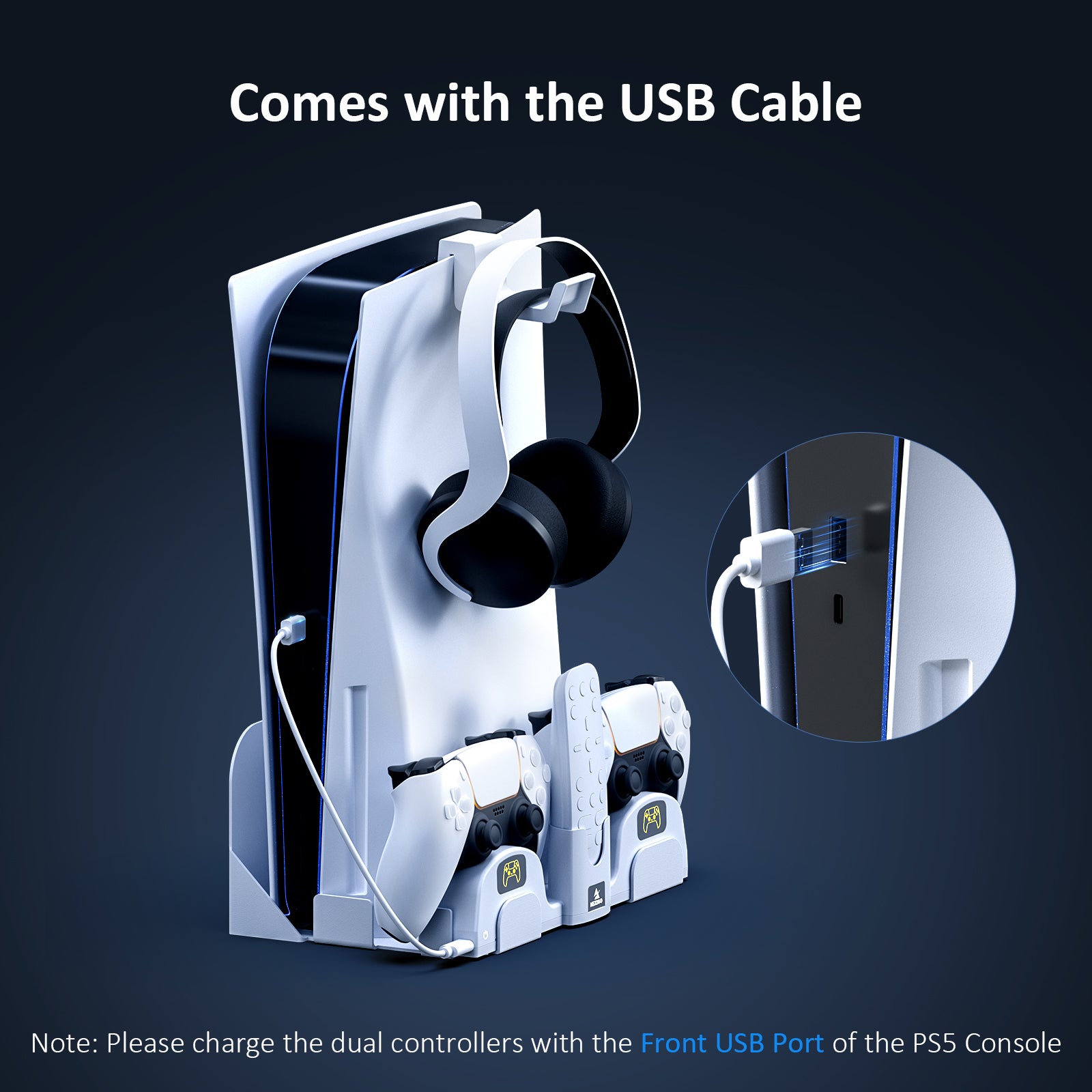 NexiGo PS5 Wall Mount - Thumbnail 3