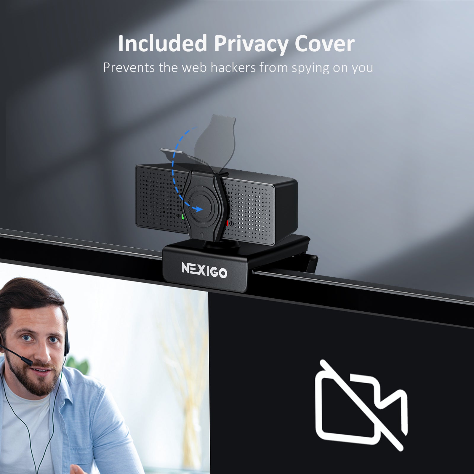N60 Pro comes with an adjustable privacy cover.