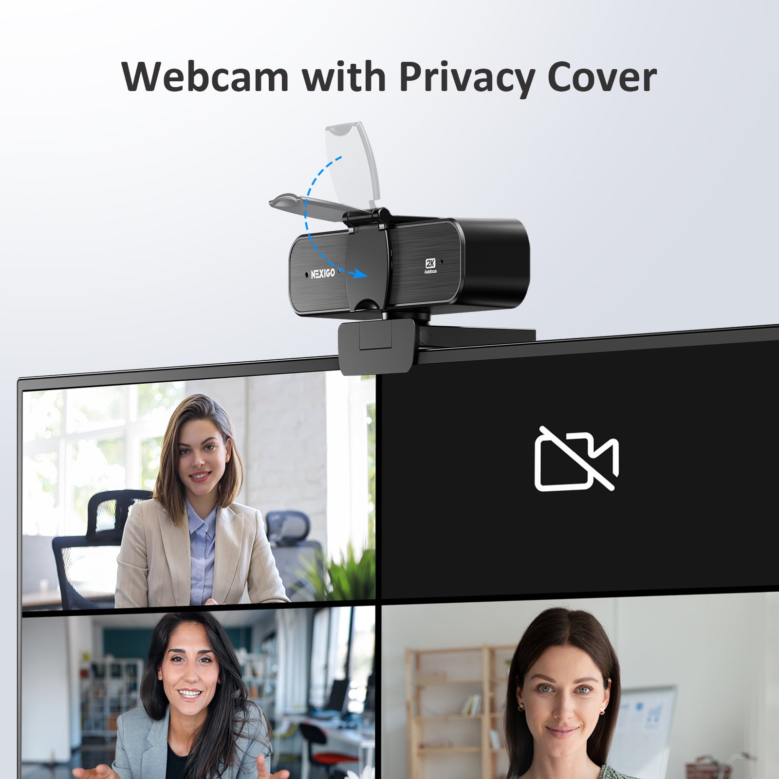 The N940P with privacy cover ensures privacy and security protection.