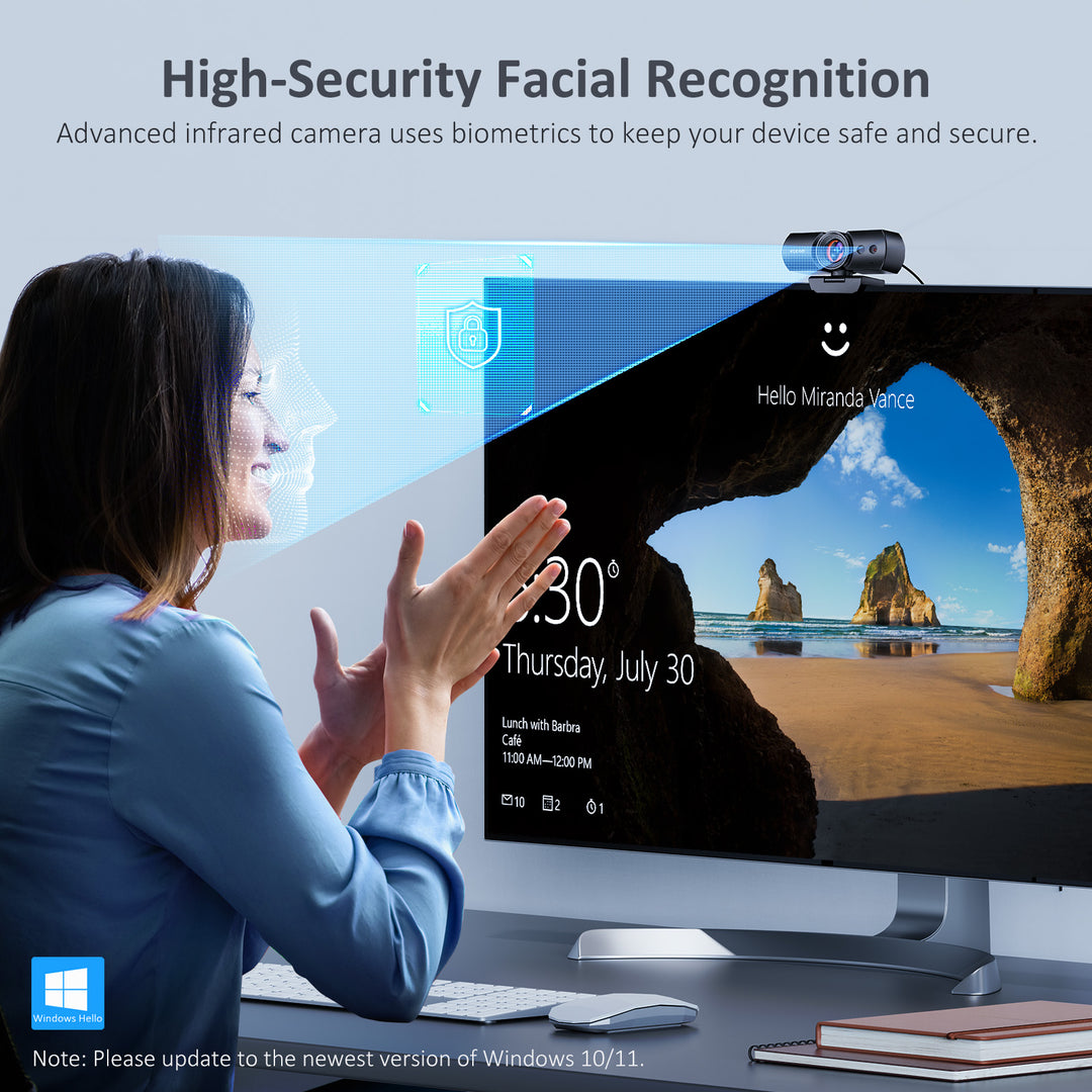 NexiGo HelloCam, Windows Hello | NexiGo
