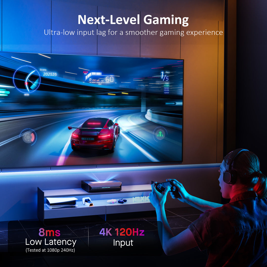 NexiGo Aurora Pro Ultra Short Throw Laser Projector | NexiGo