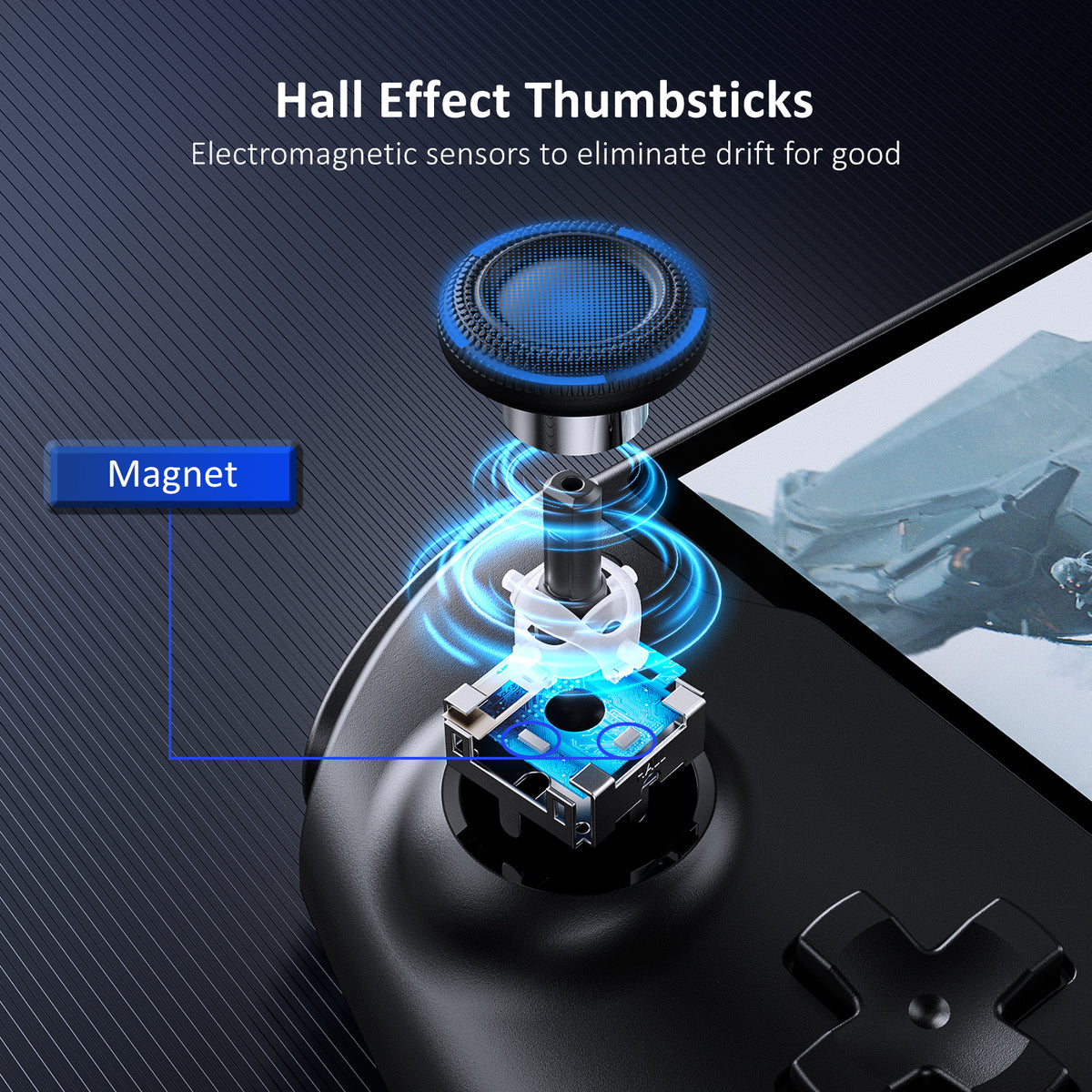 hall effect thumbsticks