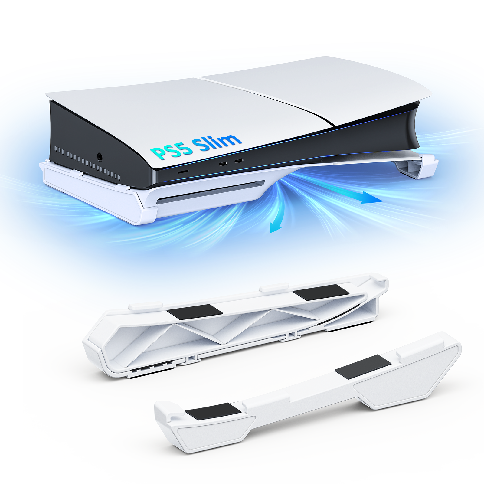 NexiGo PS5 Slim Horizontal Stand White consumerelectronics - NexiGo