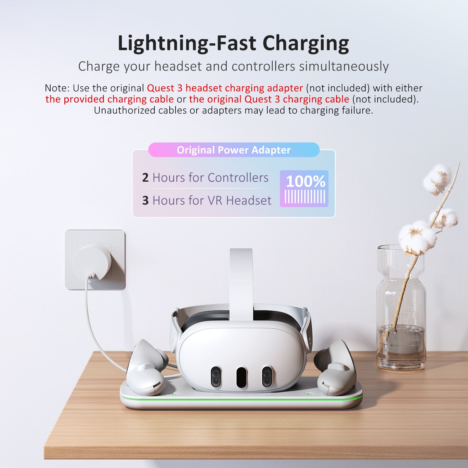 NexiGo Quest 3 Charging Dock