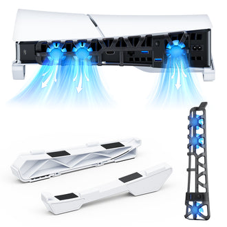 NexiGo PS5/PS5 Slim Horizontal Stand with Cooling Fan consumerelectronics - NexiGo