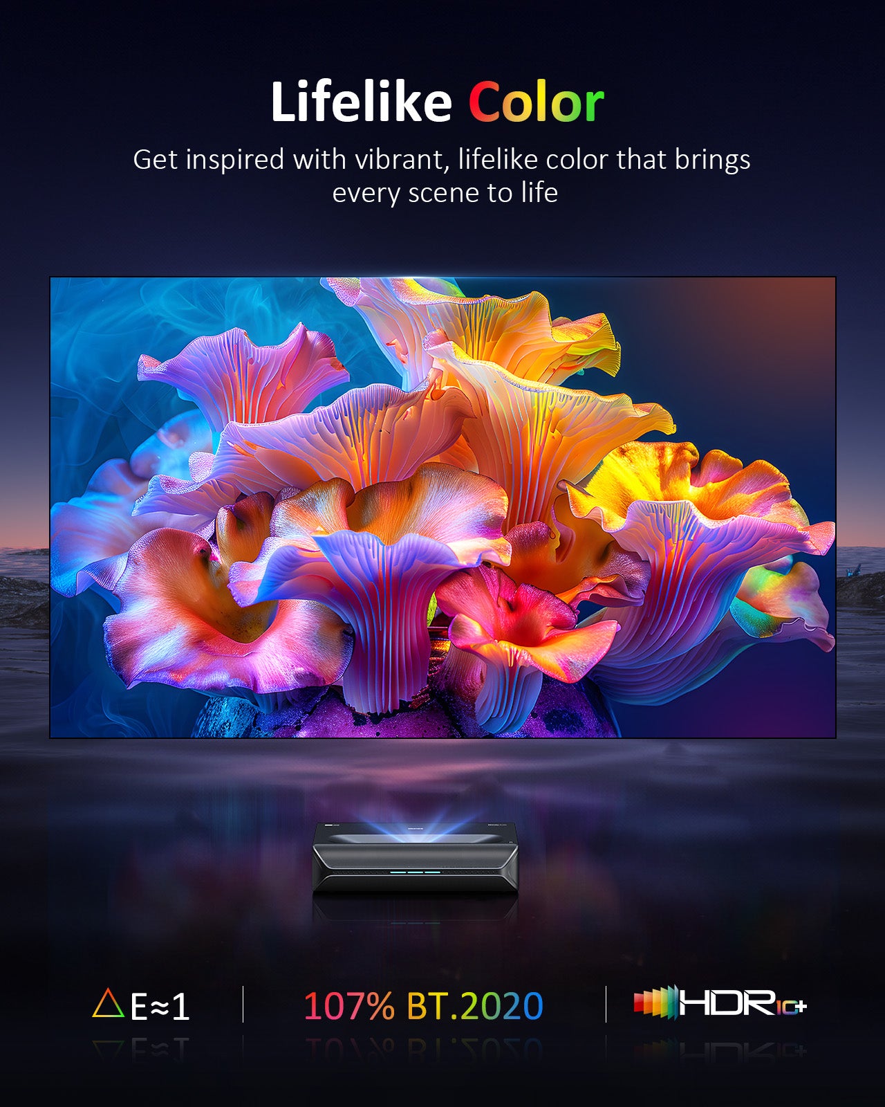 NexiGo Aurora Lite UST Tri-Color Laser Projector - Thumbnail 5