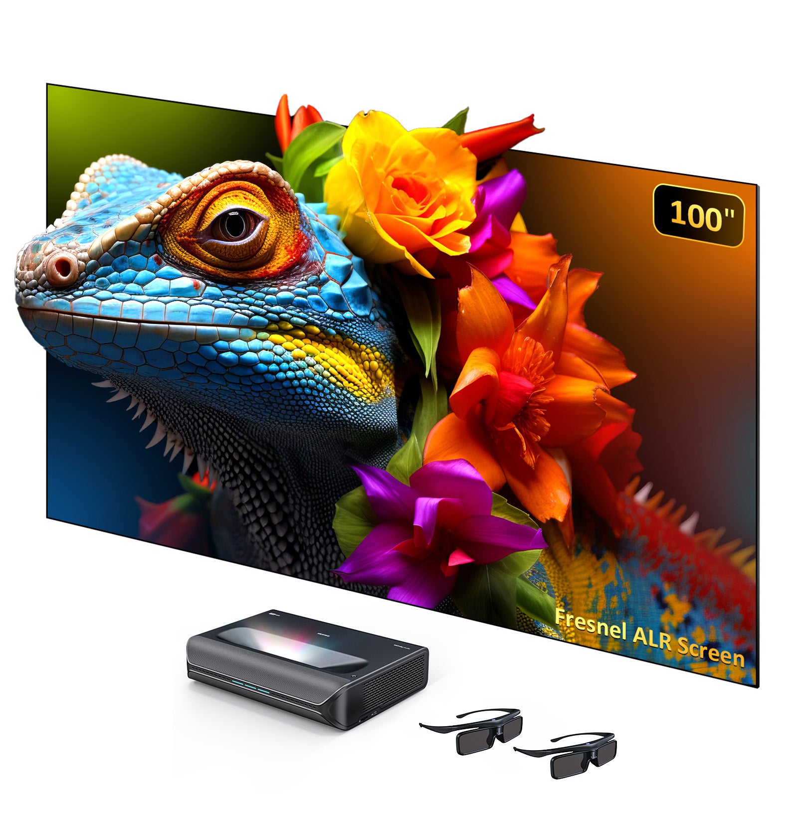 NexiGo Aurora Pro MKII UST Tri-Color Laser Projector consumerelectronics - NexiGo