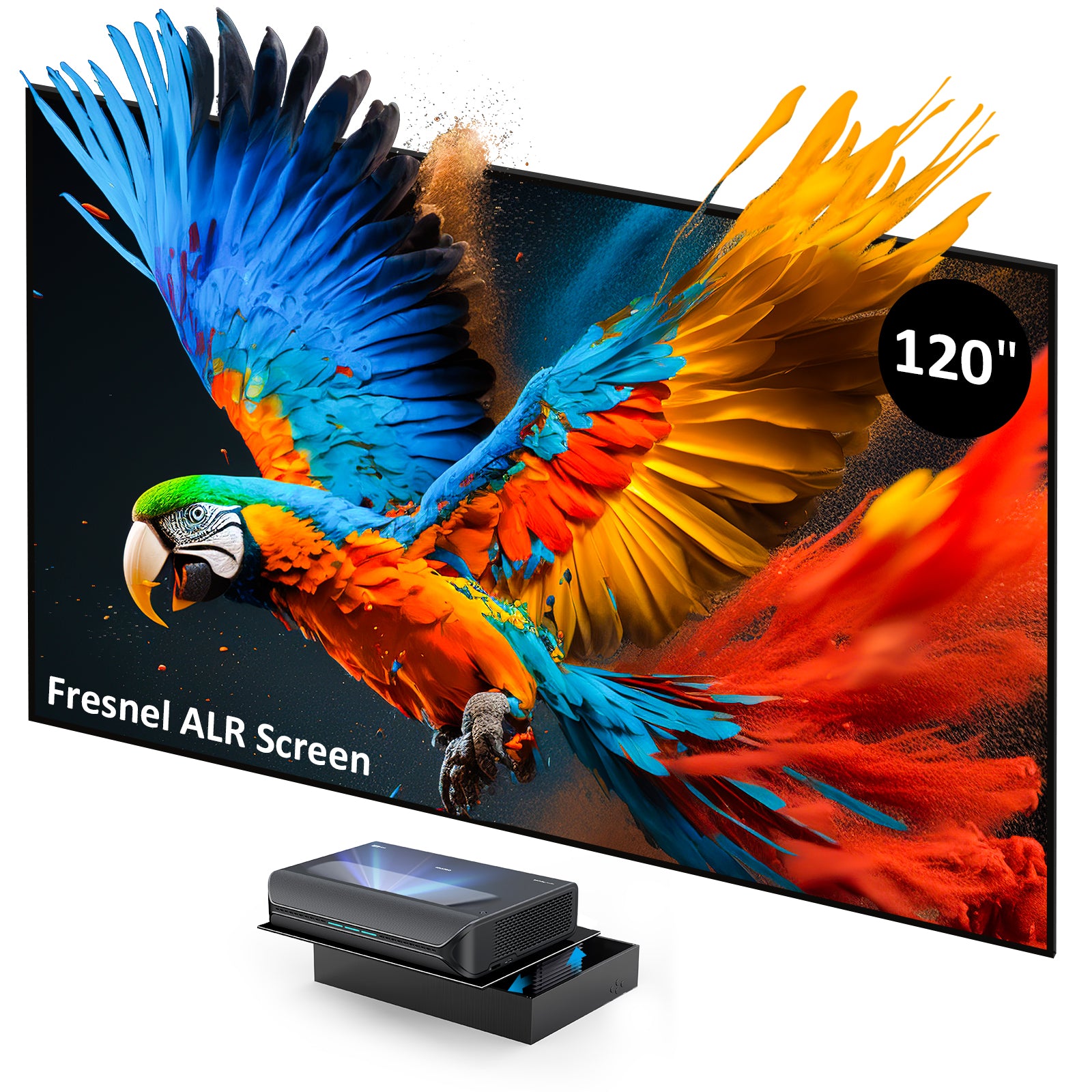 NexiGo Aurora Pro, Home Theater Laser TV Bundle consumerelectronics - NexiGo