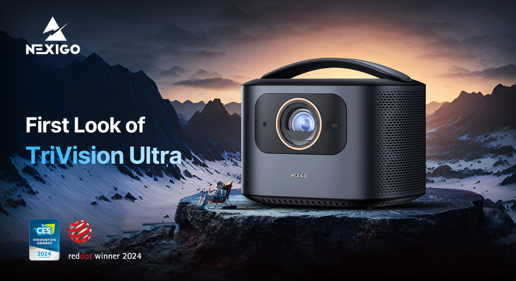 NexiGo TriVision Ultra 4K Tri-LED-Laser Projector