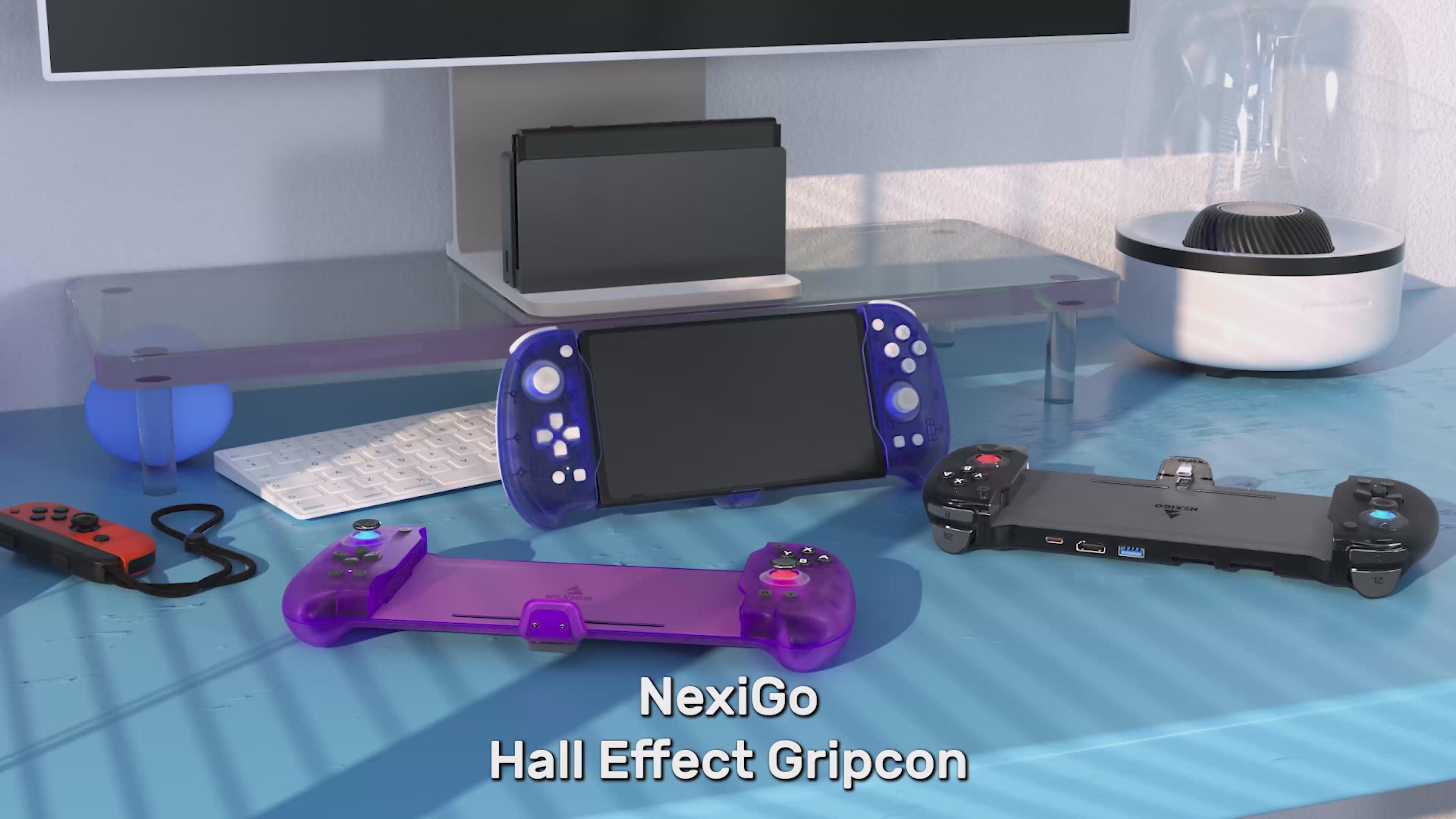 NexiGo Gripcon Controller with HDMI & Kickstand for Switch