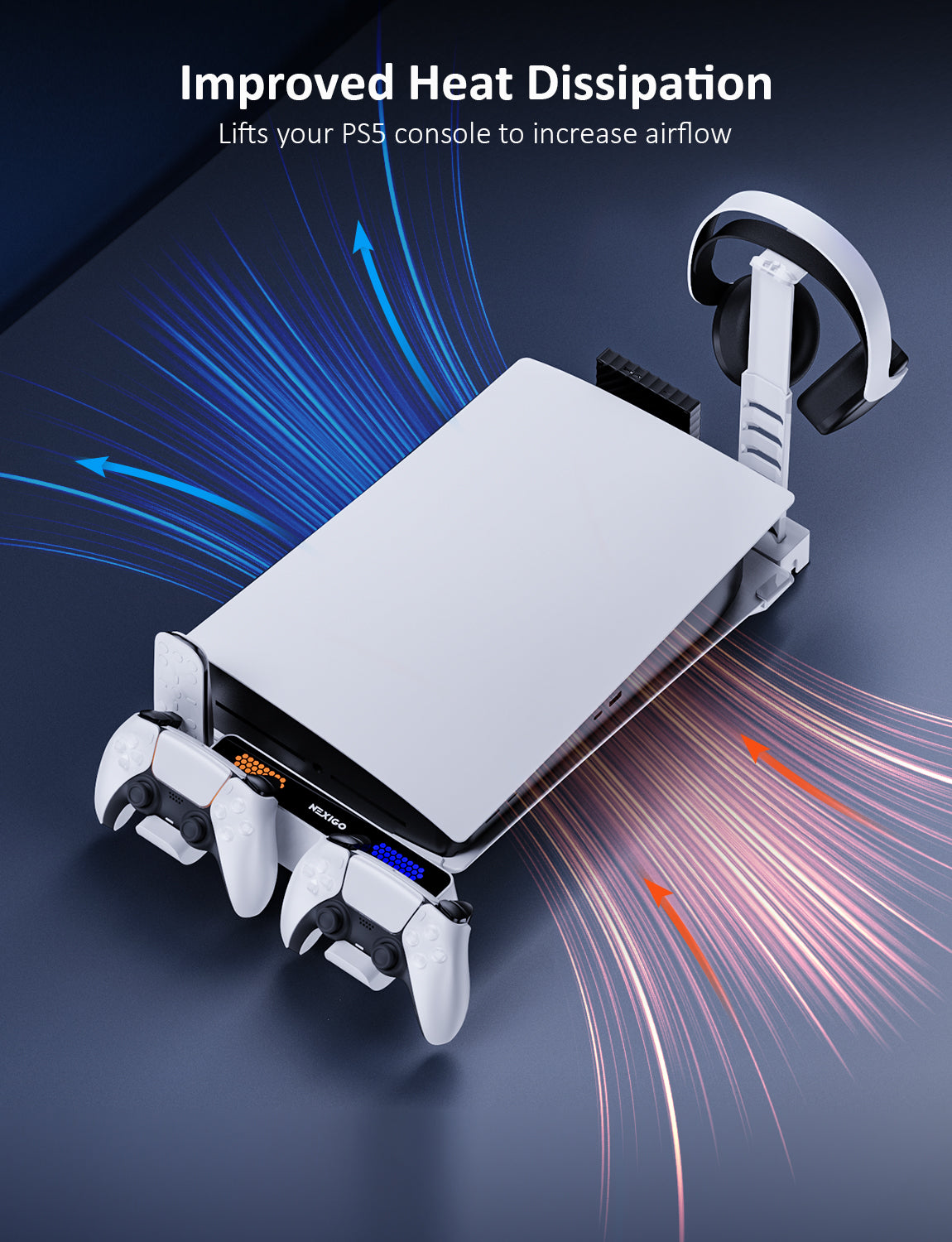 NexiGo PS5 Modular System with Controller Charger