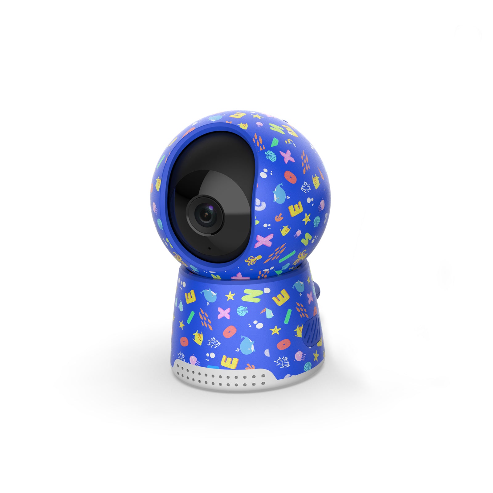 Baby Camera with 2-Way Audio and Pan-Tilt-Zoom (White)