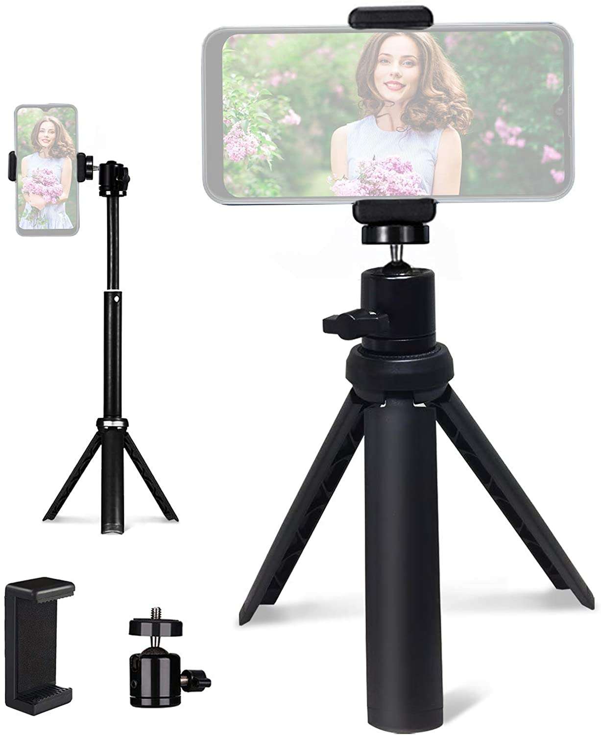 NexiGo Mini Tripod for Camera/Phone/Webcam NexiGo