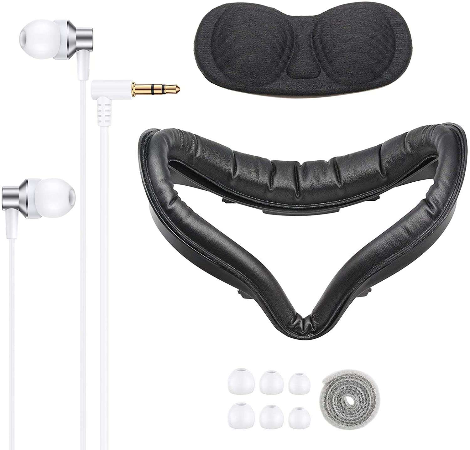 NexiGo Face Cover, Lens Cover, and Earbuds
