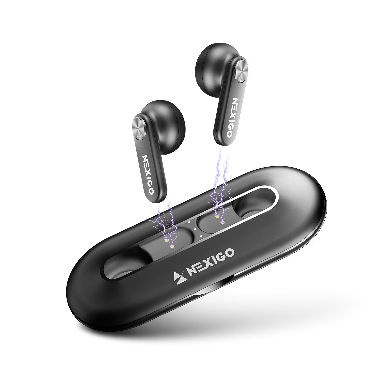 NexiGo T2 Wireless Earphones (Black)