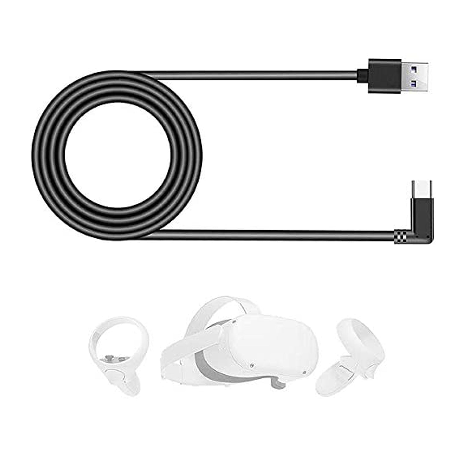 NexiGo dual usb-c cable for PS5 controller charger
