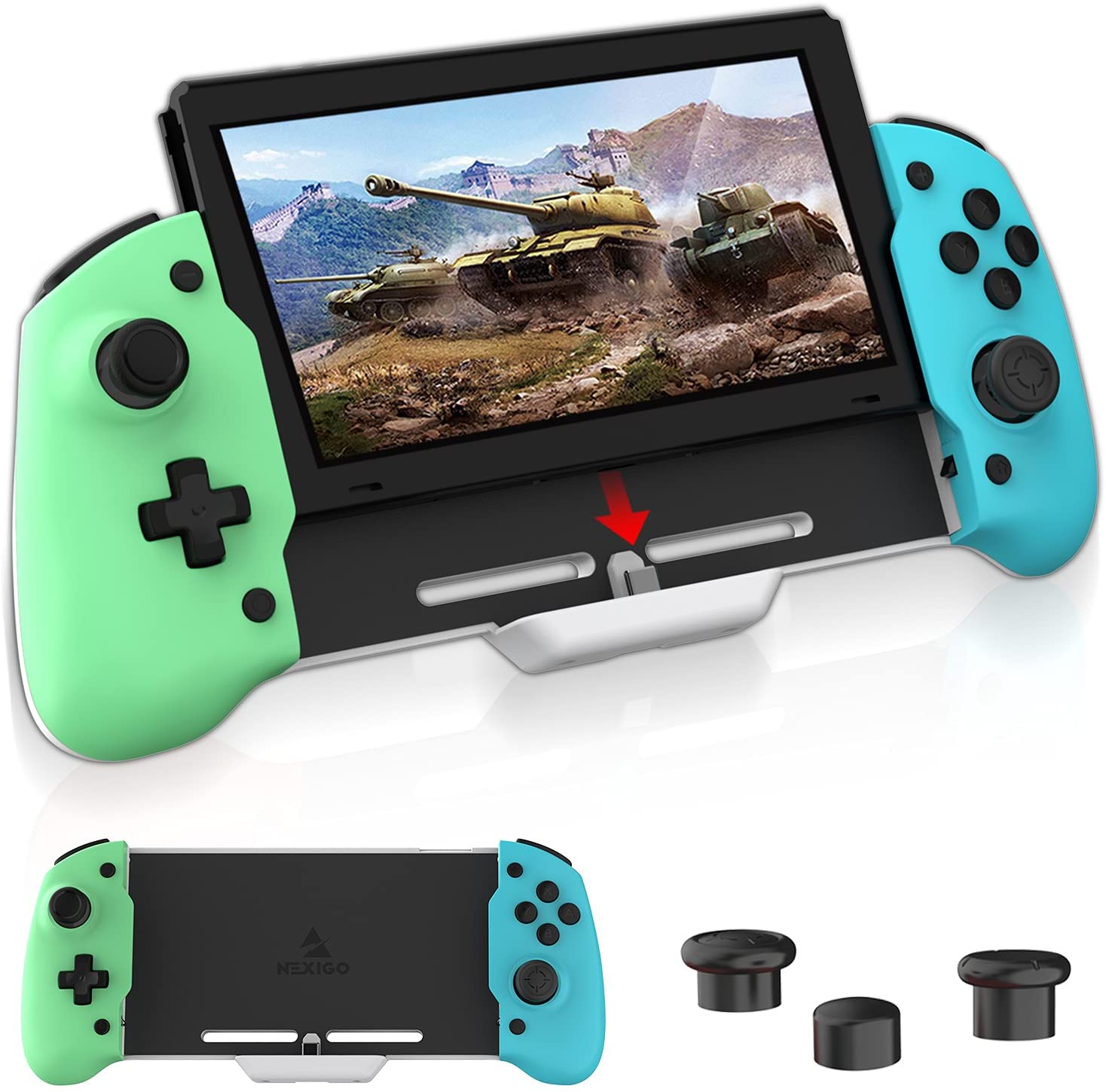 NexiGo Gripcon Controller for Nintendo Switch - Thumbnail 5
