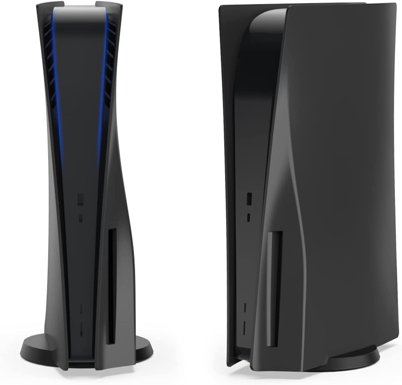 PS5 Accessories Faceplate for Playstation 5 Disc Edition (Black)