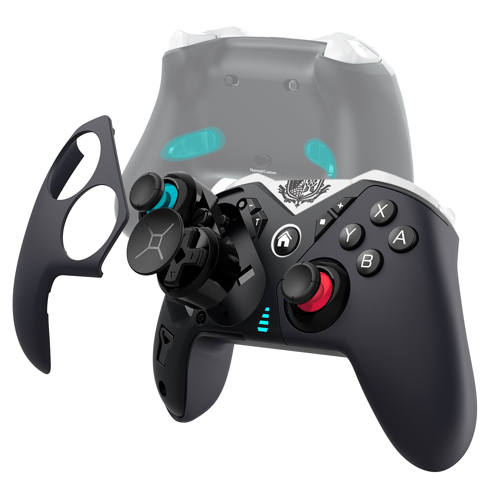 NexiGo Elite Switch Pro controller with 4 back buttons. Compatible with Nintendo Switch/Lite/OLED.
