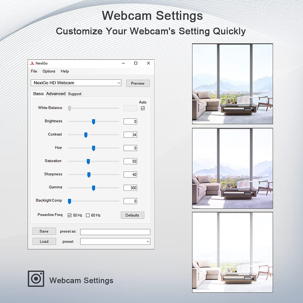 N660 1080P Webcam with Built-in Microphones and Cover N660 1080P Webcam with Built-in Microphones and Cover