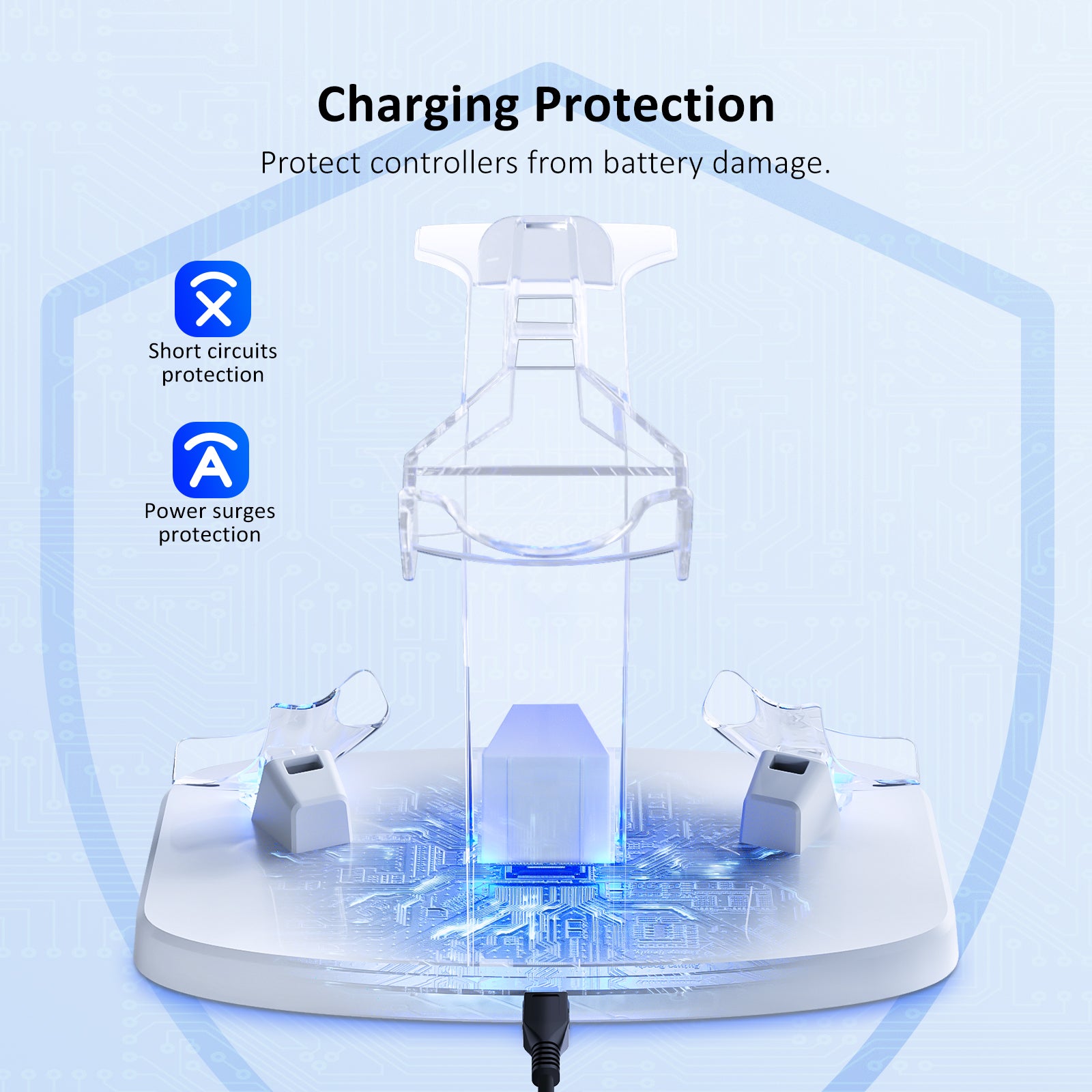 NexiGo Controller Charging Dock for PSVR2 - Thumbnail 4
