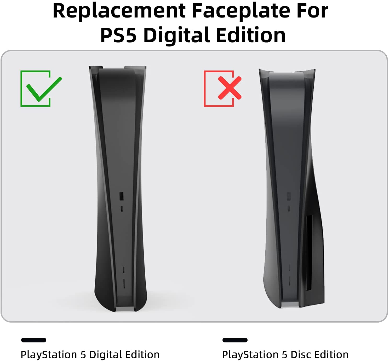 NexiGo Console Cover for PS5 Digital Edition - Thumbnail 4