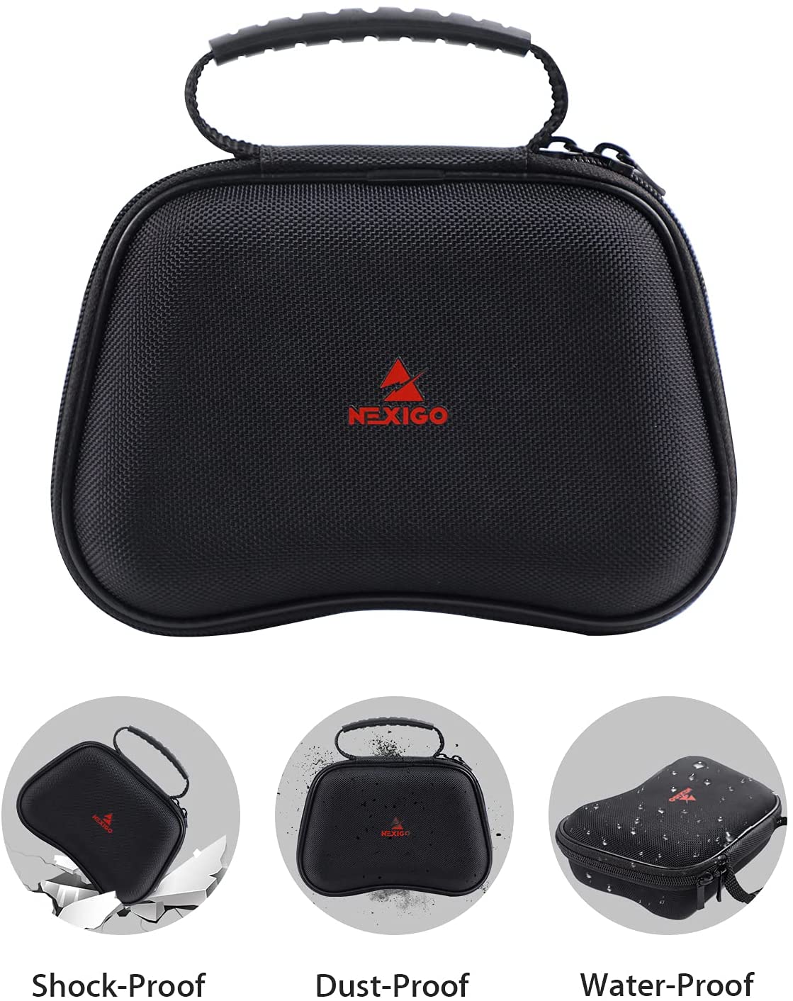 PS5 Controller Carrying Case - Durable, shockproof, waterproof, and dustproof.