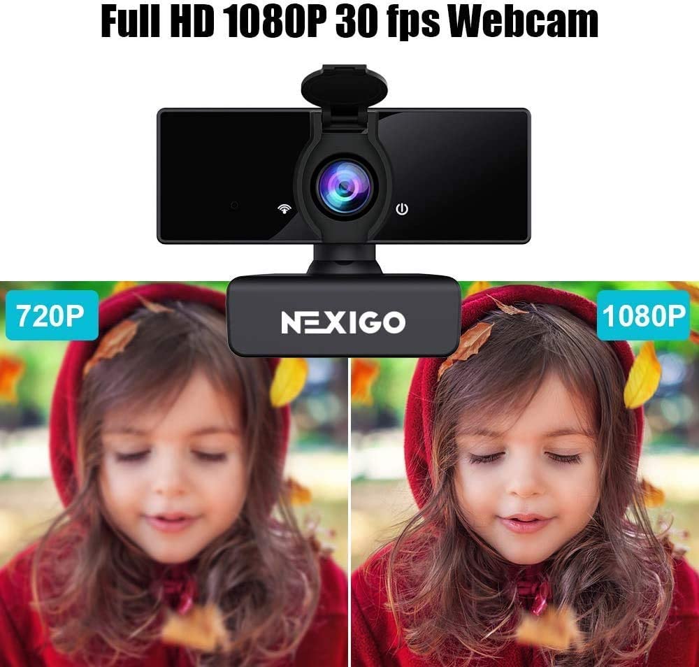 Comparing a picture of a little girl, 1080p resolution is clearer than 720p resolution.
