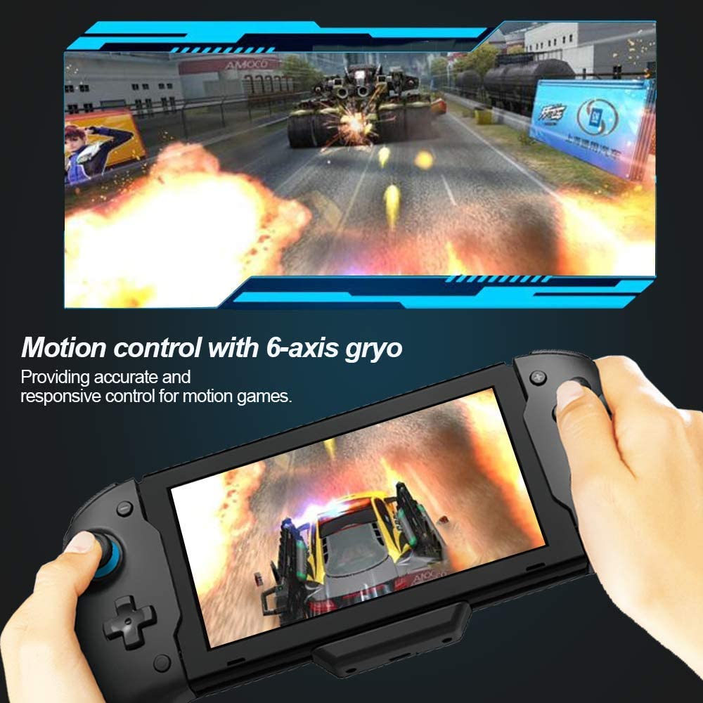 Switch controller with Six-Axis Gyroscope for accurate and responsive control