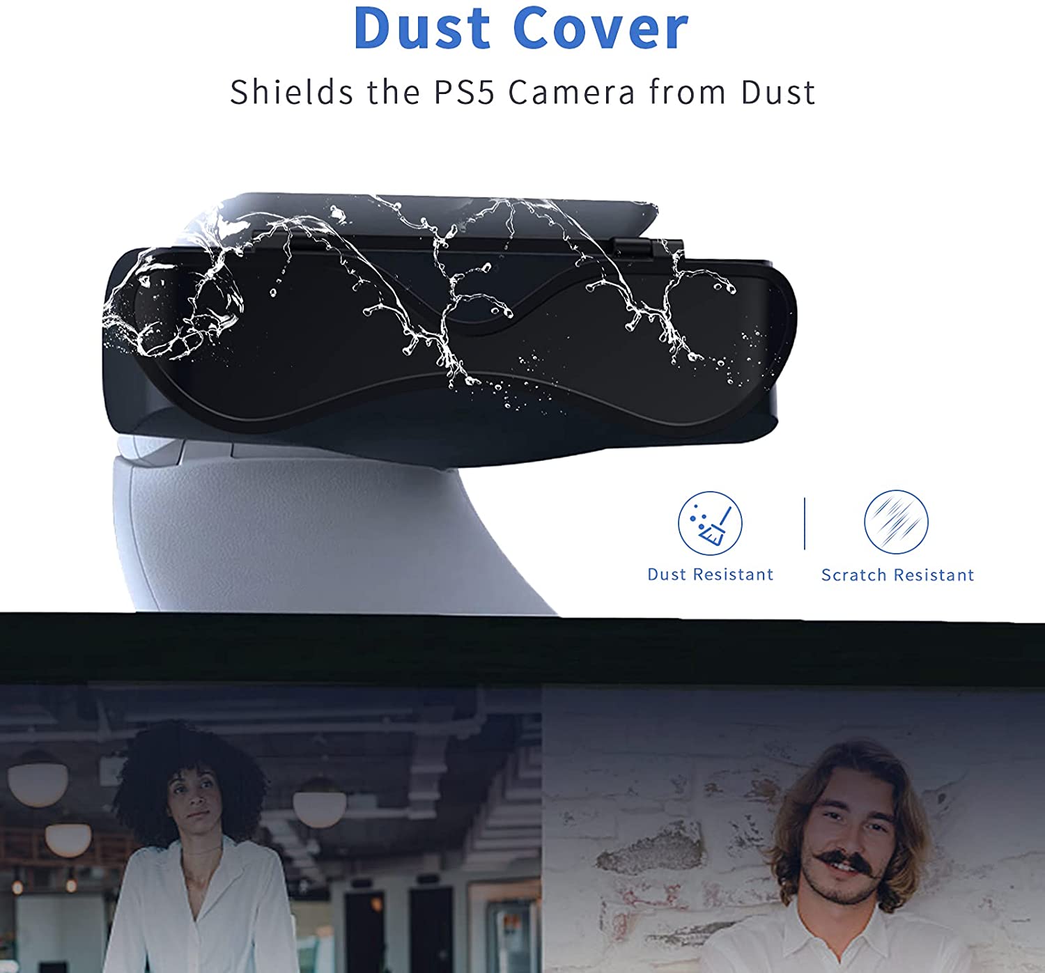 The cover can prevent dust and scratches.