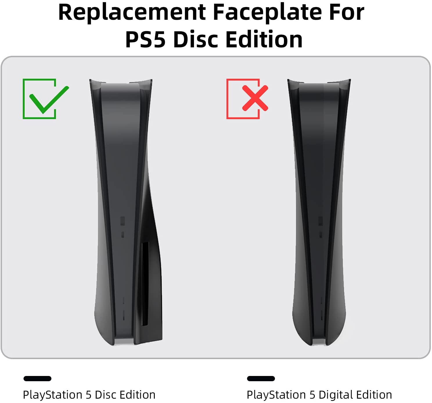 Cover designed exclusively for PS5 disc edition, not compatible with the digital edition.