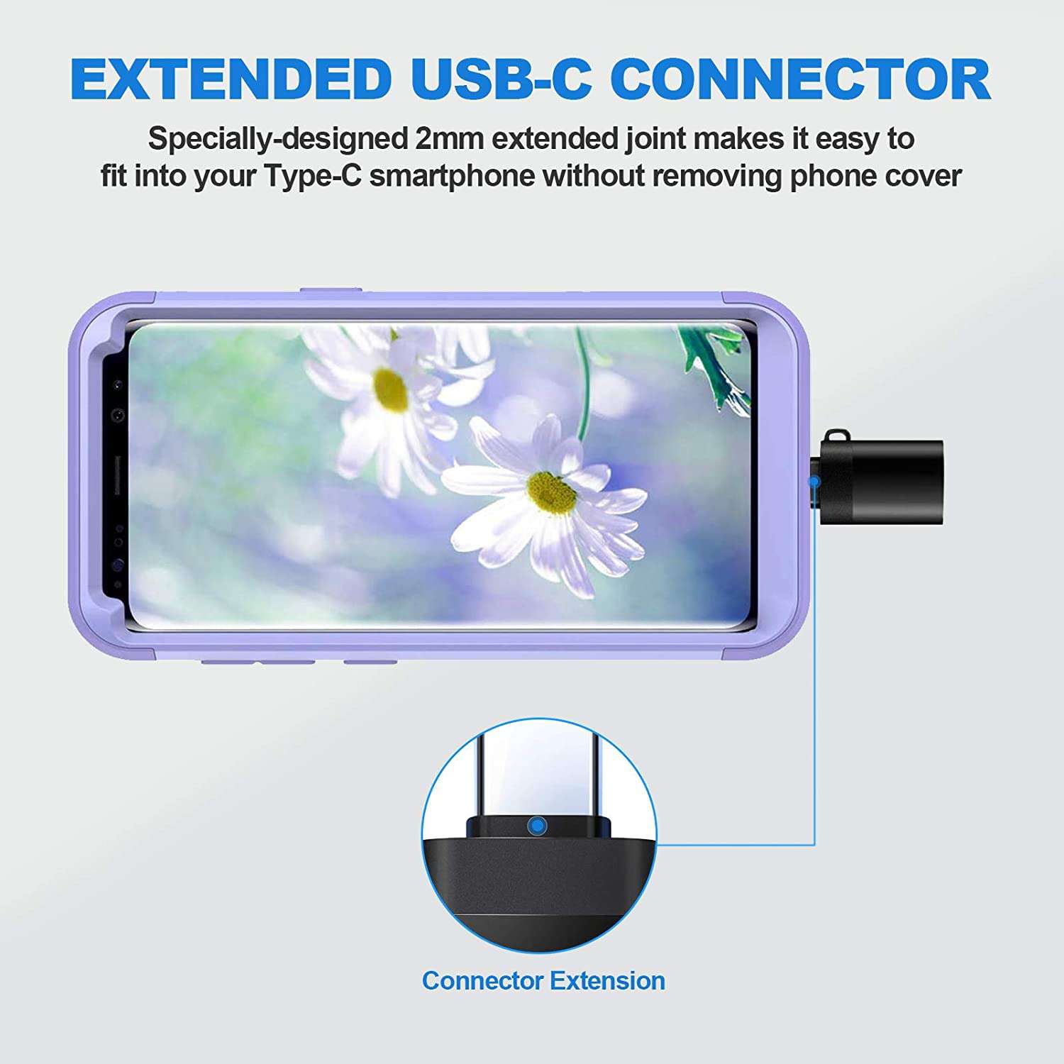 The adapter features a design with a built-in anti-loss loop and is compact in size