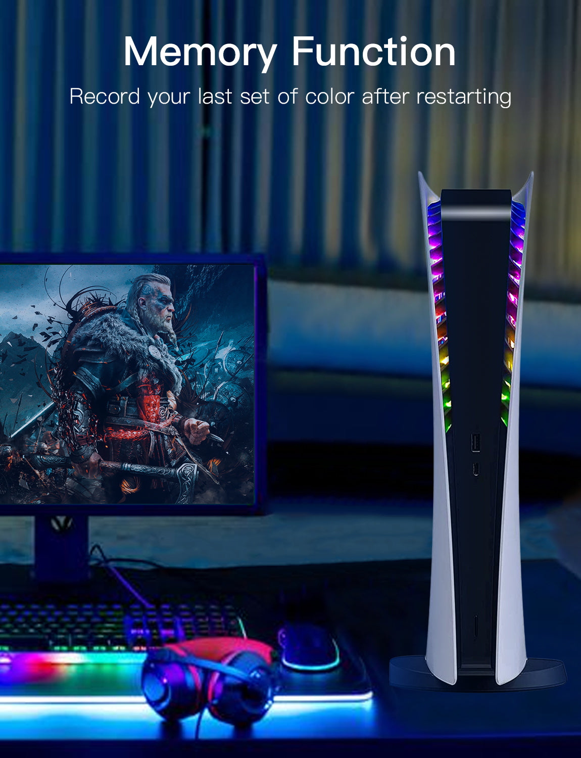 Ps5 Rgb NexiGo RGB LED Light Strip for Playstation 5