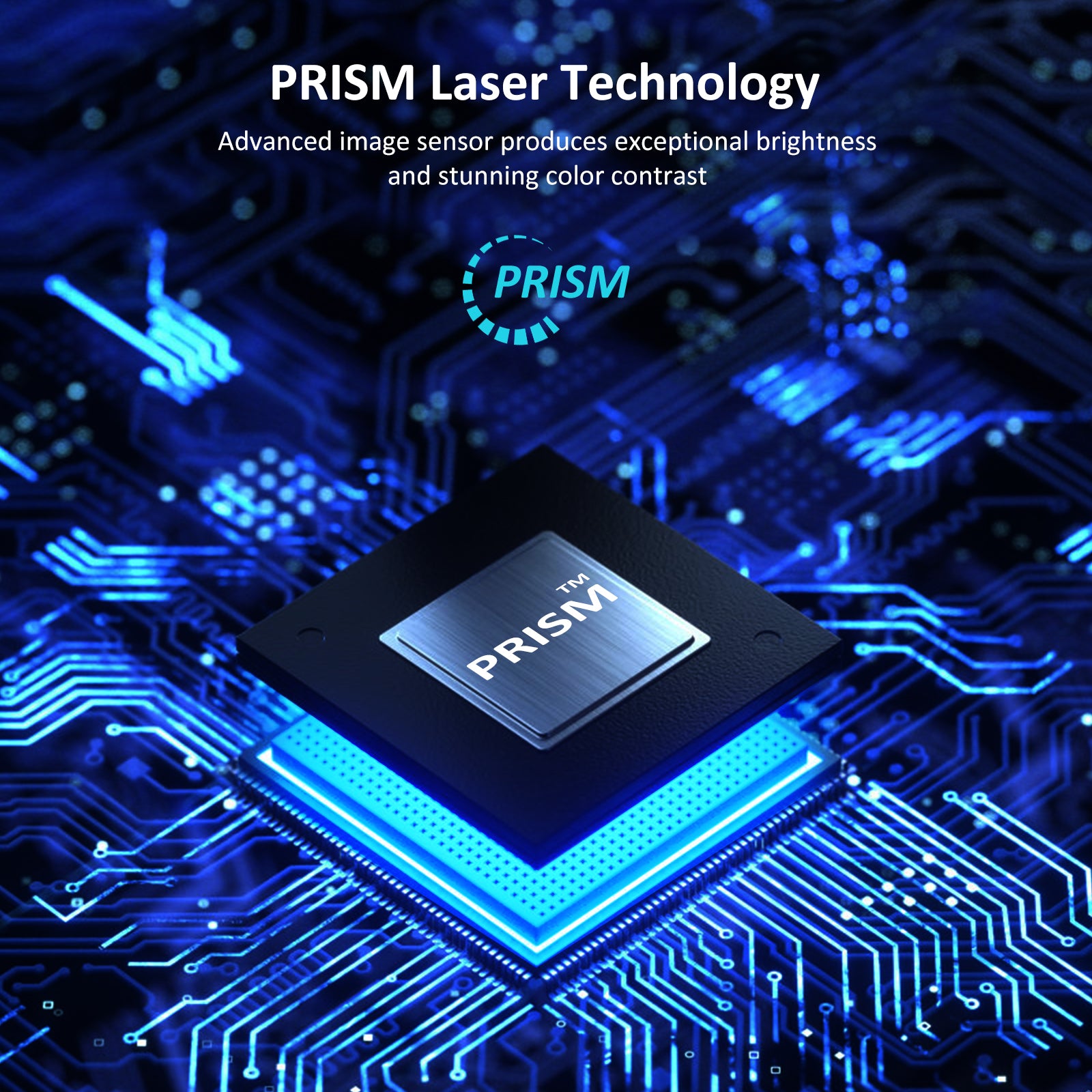 PJ90 projector features PRISM image sensor.